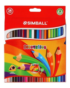 Lápices Por 24 Colores Innovation Simball