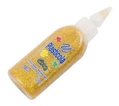 Adhesivo Con Glitter Plasticola Por Unidad - comprar online