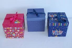 Caja Regalo Armable 15x15 cm Por Unidad