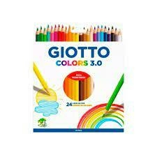 Lapices Por 24 Colores Largos Giotto 3.0