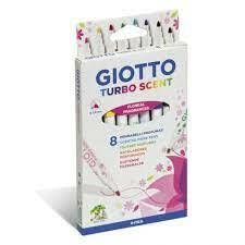 Marcadores Giotto Scent Perfumados Por 8 Colores