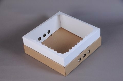 Caja *1 Kraft 27x27cm