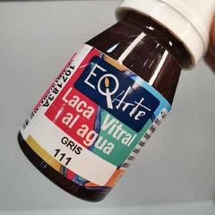 Laca Vitral Eq Por 40ml - Color Gris