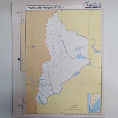 Mapa Nro 3 Por Unidad - Provincia De Rio Negro Político