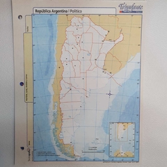 Mapa Nro 3 Por Unidad - República Argentina Político