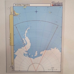 Mapa Nro 3 Por Unidad - Antártida Argentina Político