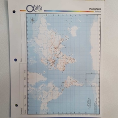 Mapa Nro 3 Por Unidad - Planisferio Político