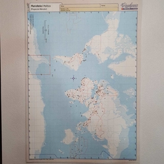 Mapa Nro 5 Por Unidad - Planisferio Político