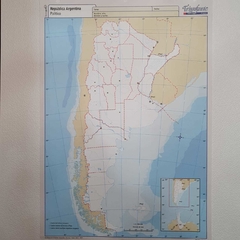 Mapa Nro 5 Por Unidad - República Argentina Político