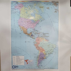 Mapa Nro 6 Por Unidad - Continente Americano Político