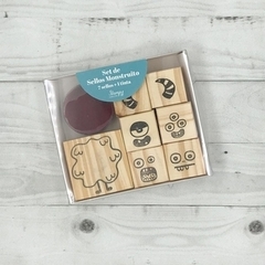 Sello Stamp It Kit En Cajita Moustrito