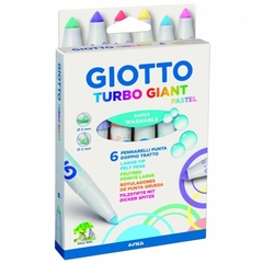 Marcador Gigant Pastel Giotto x6