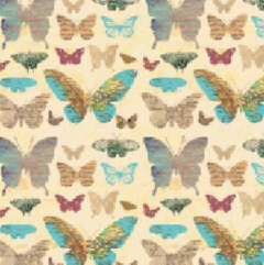 Lámina para Decoupage Insectos Mariposa III - comprar online