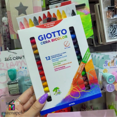 Crayones Por 24 Colores Bicolor Giotto