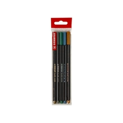 Marcador Pen 68 Metallic Por 5 Colores