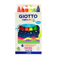 Crayones Por 6 Colores Maxi Giotto