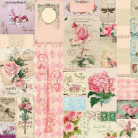 Lámina para Decoupage Vintage Etiquetas en internet