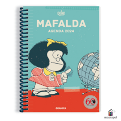 Agenda Mafalda Columna Turquesa