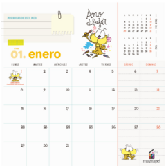Calendario De Pared Gaturro - comprar online