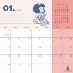 Calendario De Pared Mafalda - comprar online