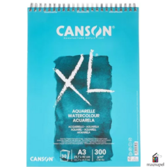 Block Canson XL Aquarelle 300grs 30h A3