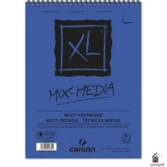 Block Canson XL Mix Media 300grs 15h A5