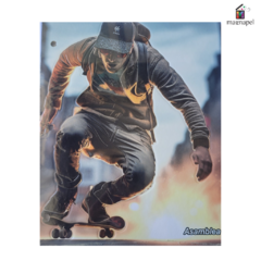 Carpeta Con Cordon Nro 3 Asamblea Urban Style Skate