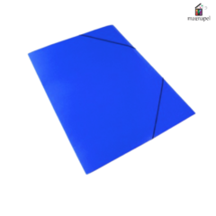 Carpeta 3 Solapas Con Elastico Nro 5 COLOR Azul - comprar online