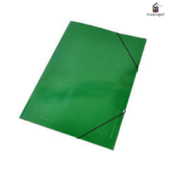 Carpeta 3 Solapas Con Elastico Nro 5 COLOR Verde Manzana