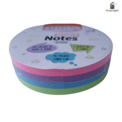Notas Adhesivas Redondas 70x70mm Pastel 200 Hojas - comprar online