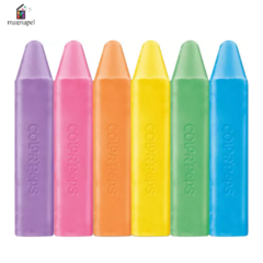 Tizas Cuadradas Por 6 Colores Maped - comprar online