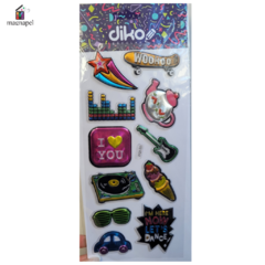 Stickers Diko 9.6x21cm - comprar online