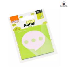 Notas Adhesivas Troquedas Happy Note 75x75mm