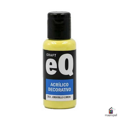 Acrílico 50cc EQ - Amarillo Limón