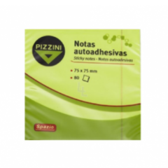 Notas Adhesivas 75x75mm X 80 Hojas Verde