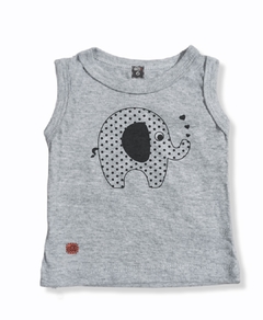 MUSCULOSA GRIS MESHO