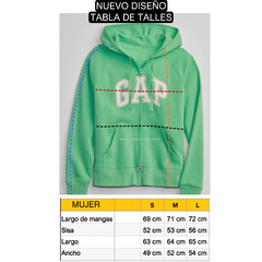 Buzo Gap Mujer Fantasy Aqua - comprar online