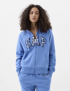 Campera Gap Mujer Blue Floral