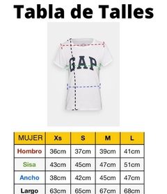 Remera Gap Mujer - comprar online