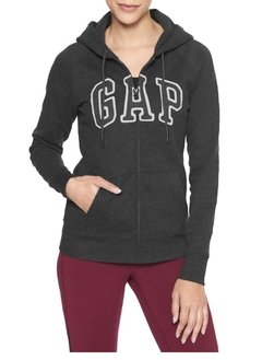 Campera Gap Mujer Charcoal Gray - comprar online
