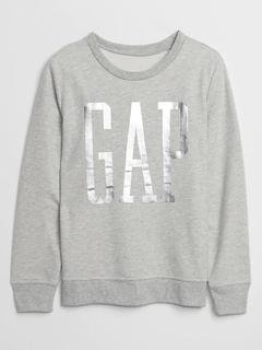 Buzo Gap Mujer Light Heather Grey Shine - comprar online