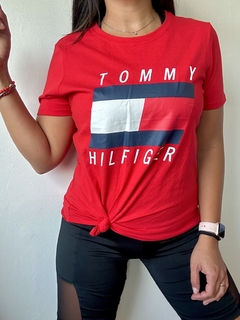 Remera Tommy Hilfiger Sport Anudada