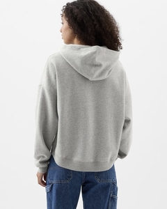 Buzo Gap Mujer Relaxed Gray And White Marl - comprar online