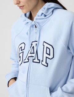 Campera Gap Mujer Light Blue Shadow - comprar online