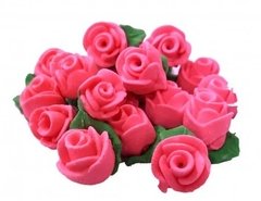 Flores de Azúcar Rosa mediana