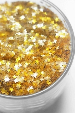 Sprinkles Glitter estrella dorada Pastelar 1,3gr - comprar online