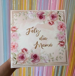 Caja Explosiva "Dia de la Madre " Rosas 18x18