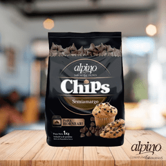 Chips de Chocolate semiamargo Alpino