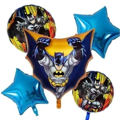 Set Globos Batman x5