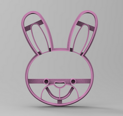 Cortante 3D Carita Conejo